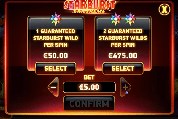 Wilds Expansivos do Starburst Netent Slot